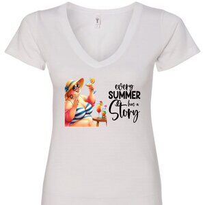 Every Summer Has A Story V-Neck T-Shirt | Many Colors